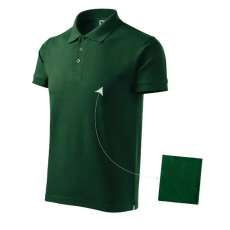 MALFINI, a.s. Cotton galléros póló férfi dark green 3XL