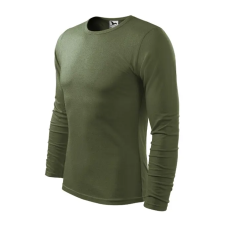MALFINI, a.s. Fit-T LS póló férfi khaki L férfi póló