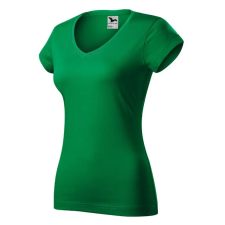 MALFINI, a.s. Fit V-neck póló női fűzöld 2XL női póló