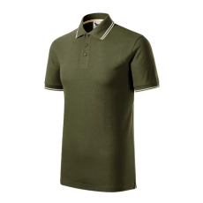 MALFINI, a.s. Focus galléros póló férfi military S