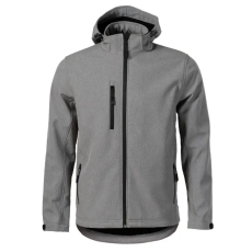 MALFINI, a.s. Performance softshell kabát férfi sötétszürke melírozott 2XL
