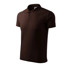 MALFINI, a.s. Pique Polo galléros póló férfi kávé 2XL