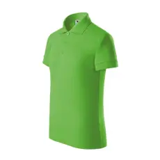 MALFINI, a.s. Pique Polo galléros póló gyerek almazöld 122 cm/6 éves