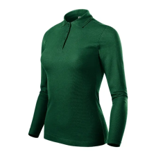 MALFINI, a.s. Pique Polo LS galléros póló női dark green XS női póló