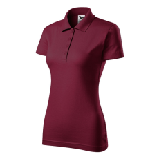 MALFINI, a.s. Single J. galléros póló női garnet 2XL