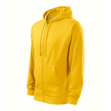 MALFINI, a.s. Trendy Zipper felső férfi sárga XL férfi pulóver, kardigán