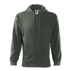 MALFINI, a.s. Trendy Zipper felső férfi sötét palakő 3XL