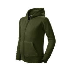 MALFINI, a.s. Trendy Zipper felső gyerek military 122 cm/6 éves