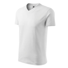 MALFINI, a.s. V-neck póló unisex fehér L női póló