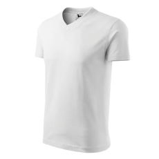MALFINI, a.s. V-neck póló unisex fehér M