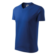 MALFINI, a.s. V-neck póló unisex királykék L