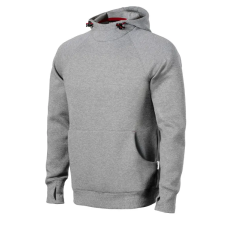 MALFINI, a.s. Vertex Hoodie felső férfi sötétszürke melírozott 2XL férfi pulóver, kardigán