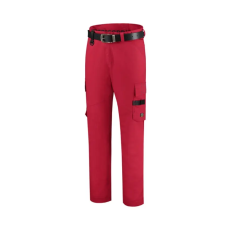 MALFINI, a.s. Work Pants Twill munkanadrág unisex piros 62