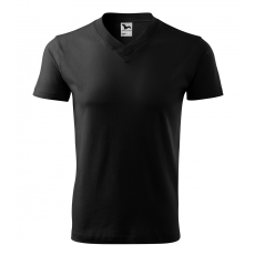 Malfini ADL102 V-nyakú póló (fekete, 3XL) Malfini