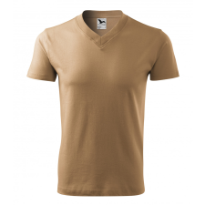 Malfini ADL102 V-nyakú póló (homok, XXL) Malfini munkaruha