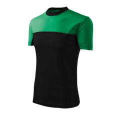 Malfini ADL109 COLORMIX Póló (fűzöld/fekete, XL) Malfini