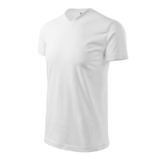 Malfini ADL111 HEAVY V-nyakú póló (fehér, 4XL) Malfini munkaruha