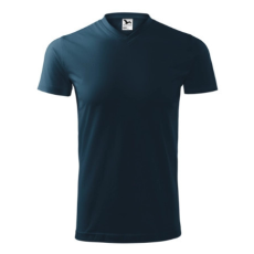 Malfini ADL111 HEAVY V-nyakú póló (tengerkék, XL) Malfini