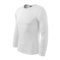 Malfini ADL119 FIT-T Hosszú ujjú férfi póló (fehér, M) Malfini