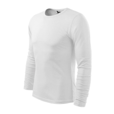 Malfini ADL119 FIT-T Hosszú ujjú férfi póló (fehér, XL) Malfini munkaruha