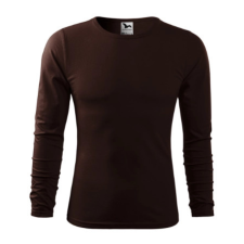 Malfini ADL119 FIT-T Hosszú ujjú férfi póló (kávé, XXL) Malfini munkaruha