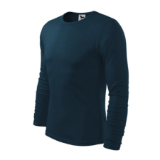 Malfini ADL119 FIT-T Hosszú ujjú férfi póló (tengerkék, S) Malfini munkaruha