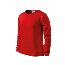 Malfini ADL121 FIT-T Hosszú ujjú gyerek póló (piros, 134 cm/8 éves) Malfini