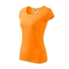 Malfini ADL122 PURE Női póló (mandarin, L) Malfini munkaruha
