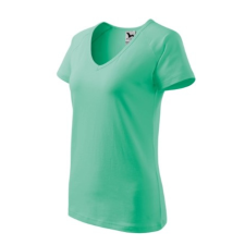 Malfini ADL128 DREAM V-nyakú Női póló (menta, XXL) Malfini munkaruha