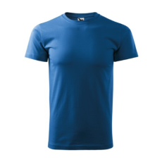 Malfini ADL129 BASIC Férfi póló (azúrkék, XL) Malfini