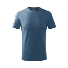 Malfini ADL138 BASIC Gyerek póló (farmerkék, 158 cm/12 éves) Malfini