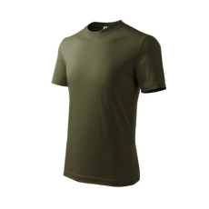 Malfini ADL138 BASIC Gyerek póló (military, 134 cm/8 éves) Malfini