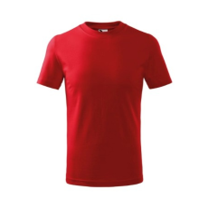 Malfini ADL138 BASIC Gyerek póló (piros, 110 cm/4 éves) Malfini