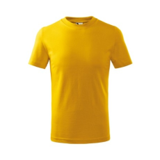 Malfini ADL138 BASIC Gyerek póló (sárga, 110 cm/4 éves) Malfini
