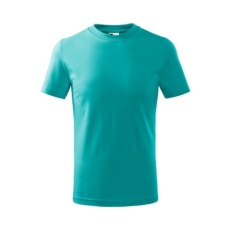 Malfini ADL138 BASIC Gyerek póló (smaragdzöld, 146 cm/10 éves) Malfini