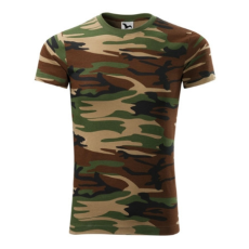 Malfini ADL144 CAMOUFLAGE Terepszínű póló (terepszín barna, XS) Malfini