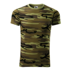 Malfini ADL144 CAMOUFLAGE Terepszínű póló (terepszín zöld, L) Malfini