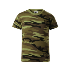 Malfini ADL149 CAMOUFLAGE Terepszínű gyerek póló (terepszín zöld, 134 cm/8 éves) Malfini