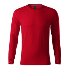 Malfini ADL155 BRAVE Hosszú ujjú Férfi Póló (F1 piros, 3XL) Malfini