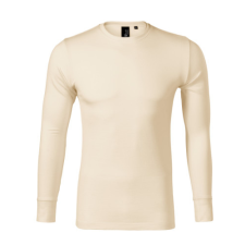 Malfini ADL159 MERINO RISE Merino Gyapjú Hosszú ujjú Férfi Póló (mandulasárga, XL) Malfini munkaruha