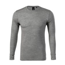 Malfini ADL159 MERINO RISE Merino Gyapjú Hosszú ujjú Férfi Póló (sötétszürke, XXL) Malfini munkaruha