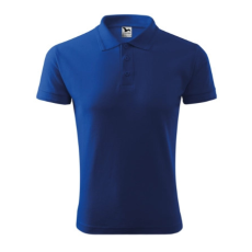 Malfini ADL203 PIQUE Galléros férfi póló (királykék, 4XL) Malfini