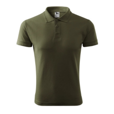 Malfini ADL203 PIQUE Galléros férfi póló (military, 3XL) Malfini
