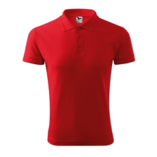 Malfini ADL203 PIQUE Galléros férfi póló (piros, 4XL) Malfini