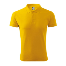 Malfini ADL203 PIQUE Galléros férfi póló (sárga, 3XL) Malfini