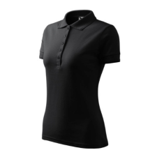 Malfini ADL210 PIQUE Galléros női póló (ébenszürke, XL) Malfini munkaruha
