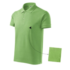 Malfini ADL212 COTTON Galléros férfi póló (borsózöld, L) Malfini
