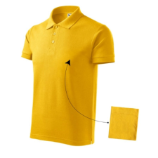 Malfini ADL212 COTTON Galléros férfi póló (sárga, L) Malfini munkaruha