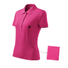 Malfini ADL213 COTTON Galléros női póló (bíborszín, XL) Malfini munkaruha