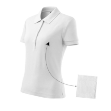 Malfini ADL213 COTTON Galléros női póló (fehér, XL) Malfini munkaruha